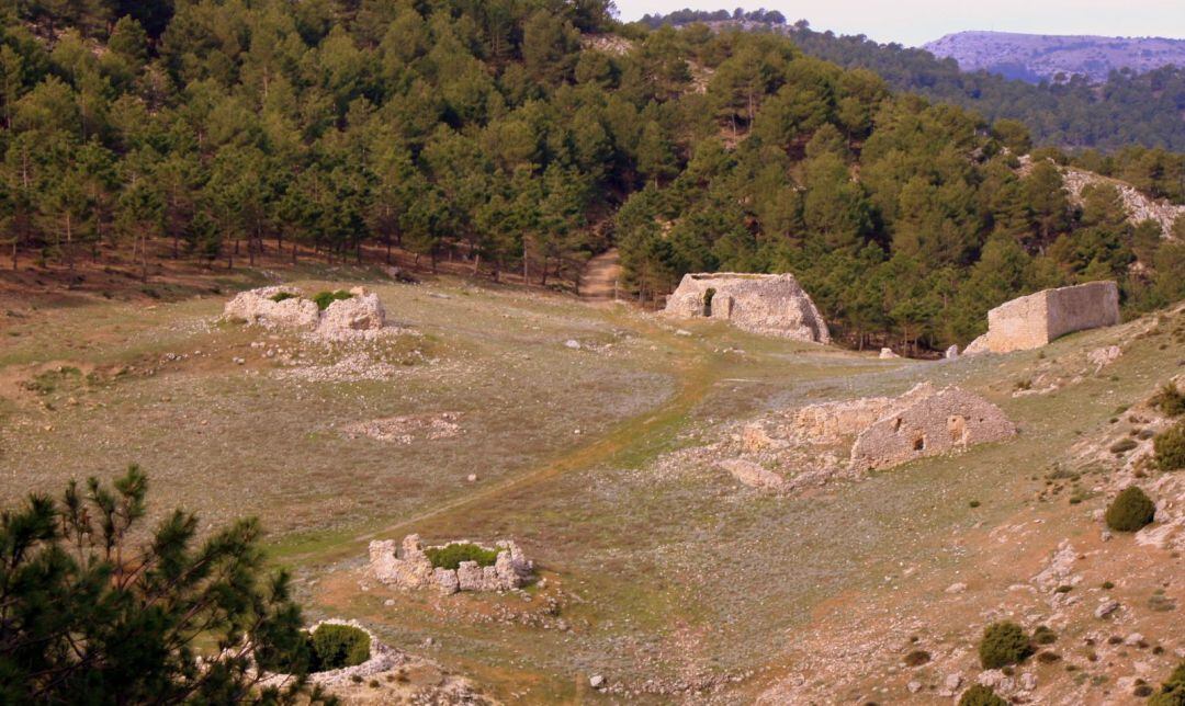 Pozos de nieve en Sierra Espuña