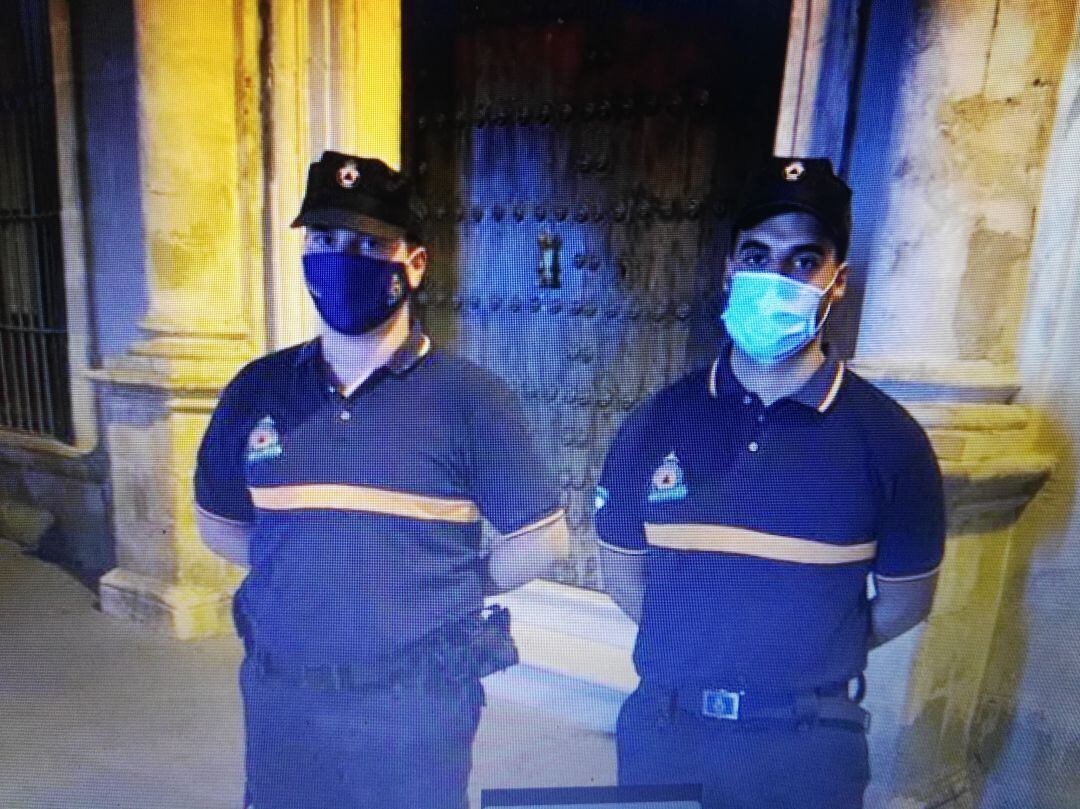 Agentes de Protección Civil de Sanlúcar de Barrameda