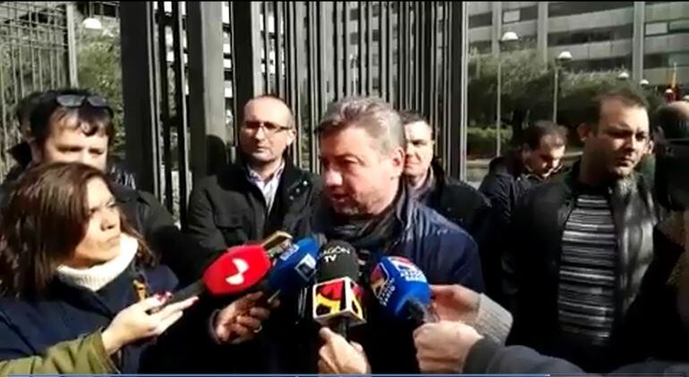 Secretario estatal minero de CCOO, José Luis Vilares