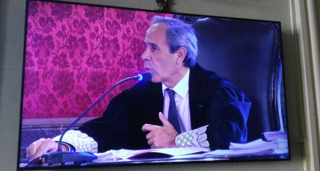 Jaime Moreno durante el juicio contra Francesc Homs