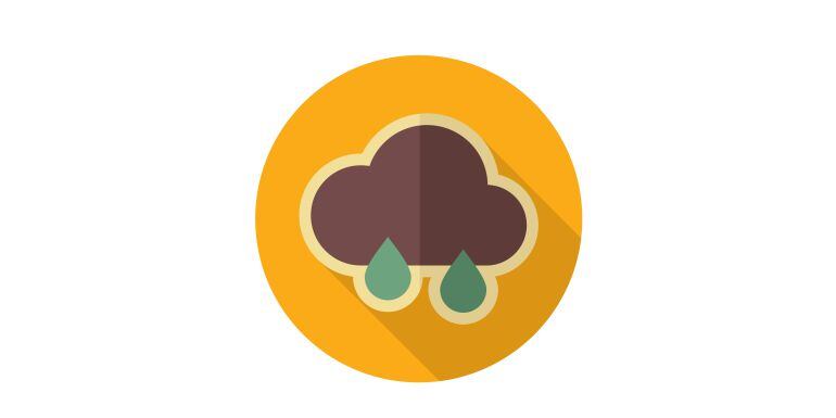 Hoy se prevén lluvias poco intensas hasta medio día