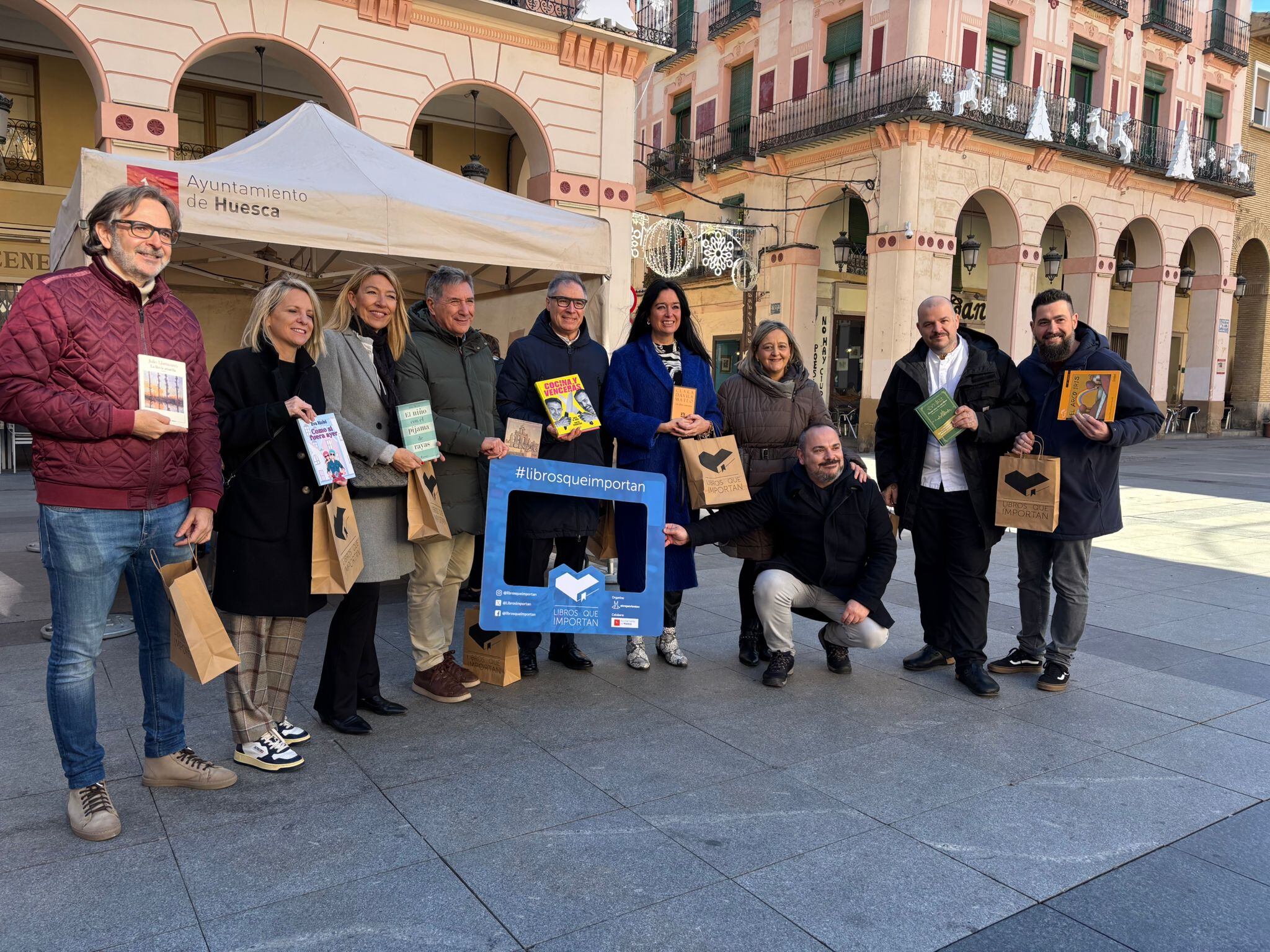 Participantes en la iniciativa &quot;Libros que importan&quot;