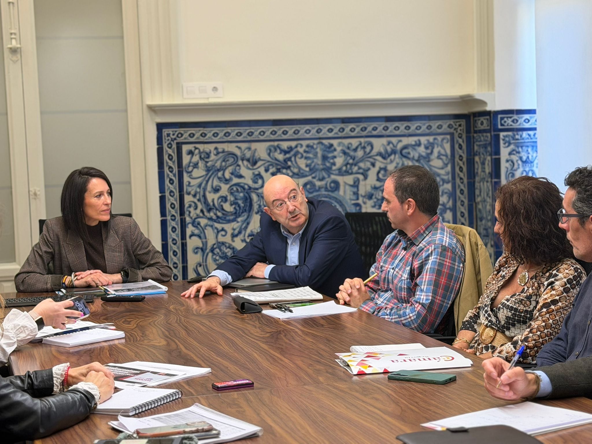 Imágenes de la Mesa de Comercio