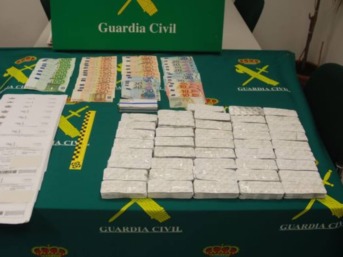 Aprehendida a una partida ilegal de ansiolíticos