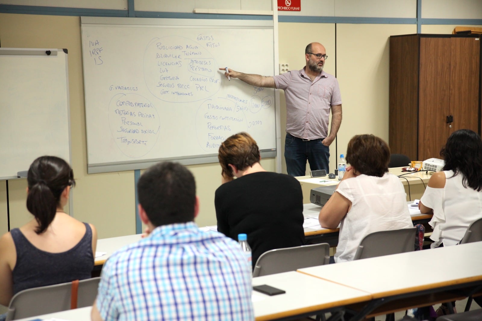 Curso de formación en el CIFE. (Archivo).