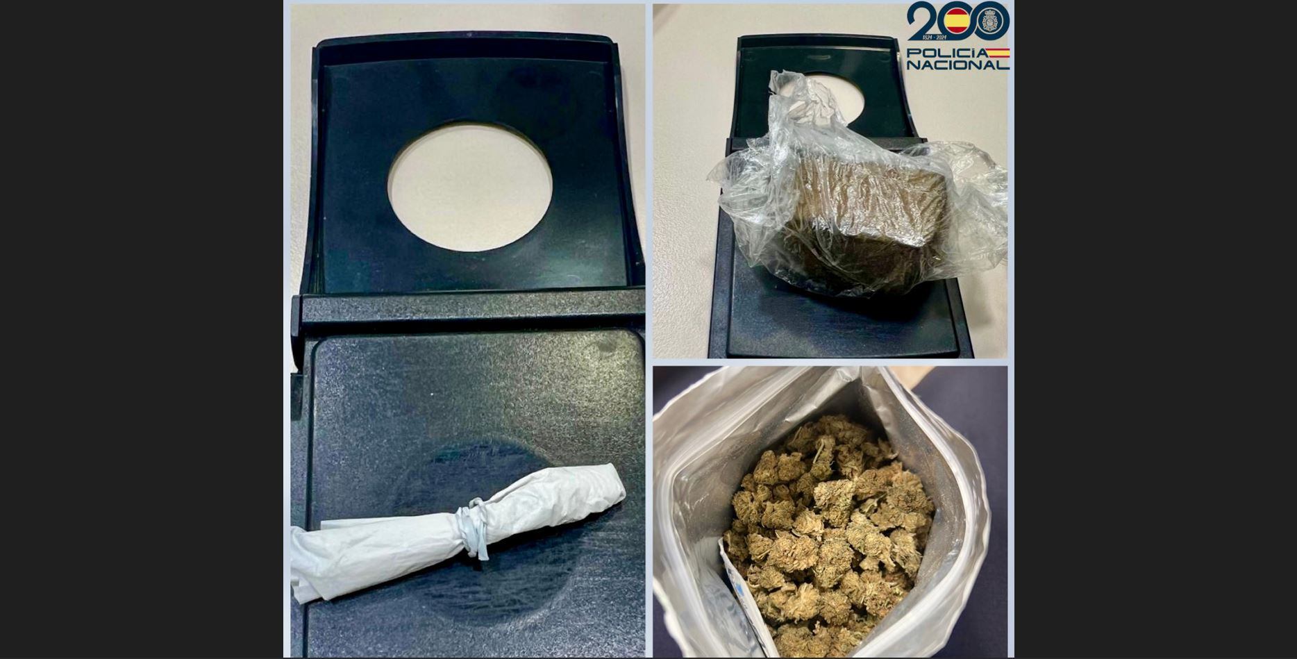 Cocaïna, haixix i marihuana