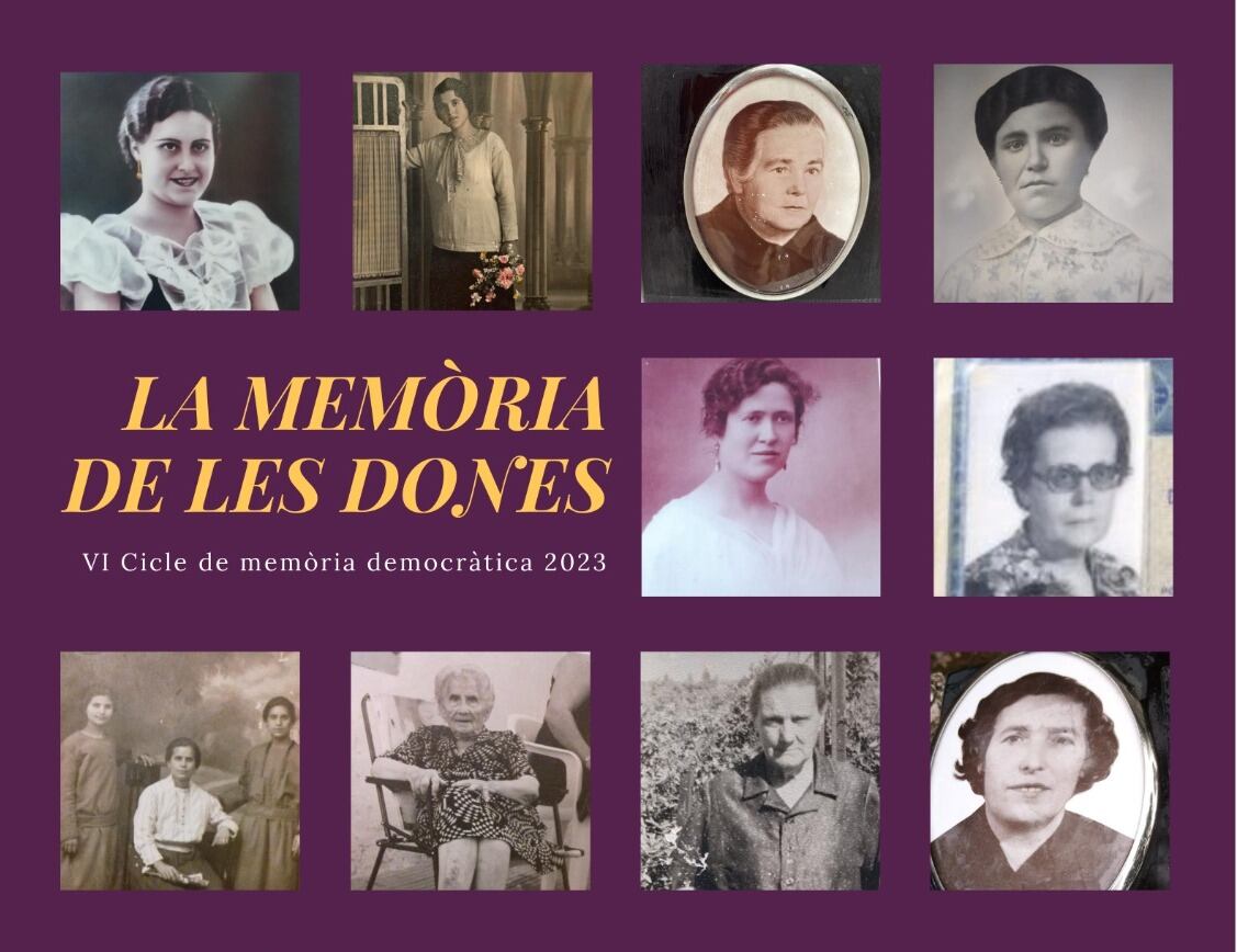 Los actos del ciclo La Memòria de les Dones de Oliva comienzan el próximo 25 de marzo.
