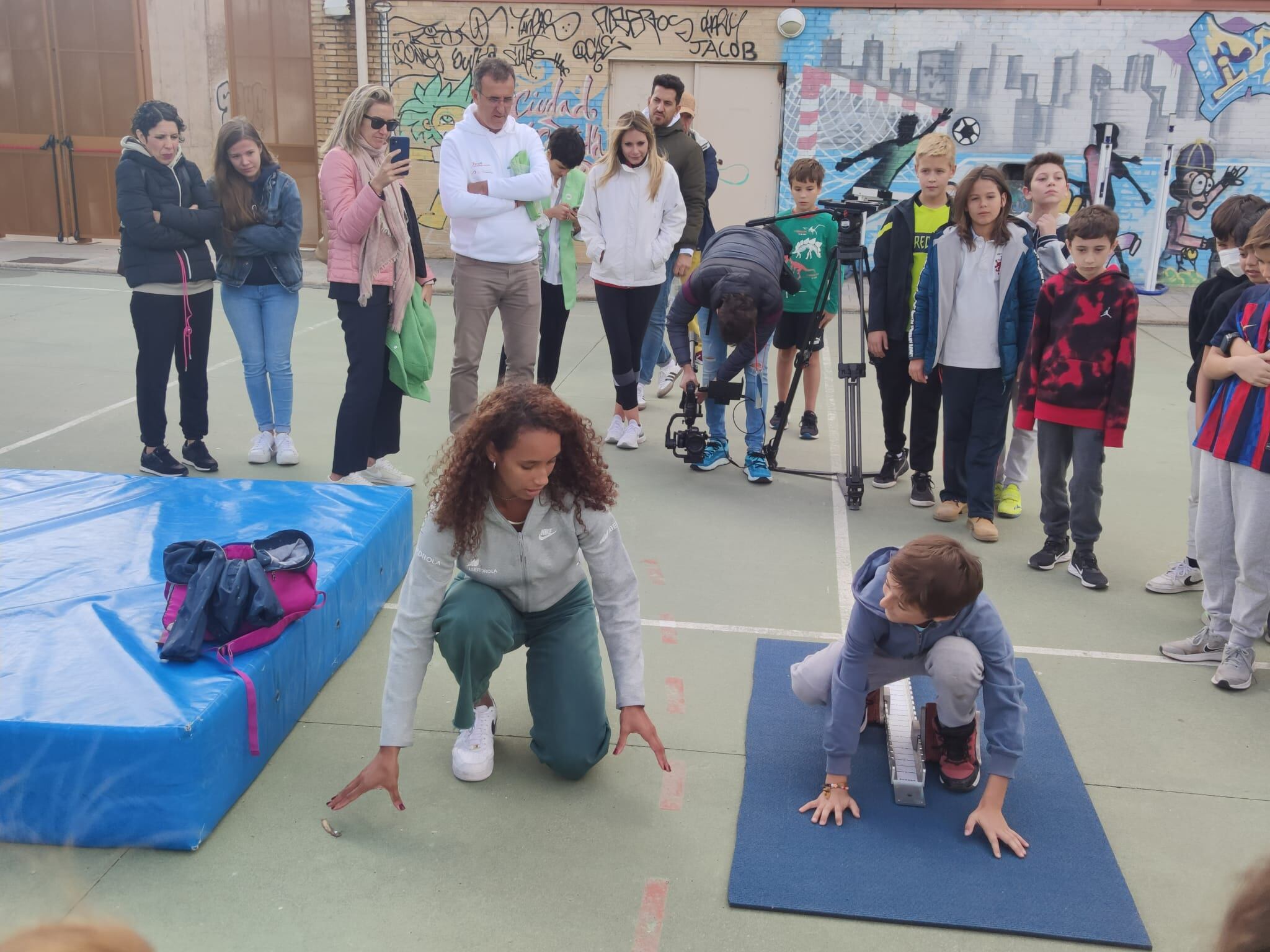 María Vicente en el Tour Universo Mujer en Cuenca