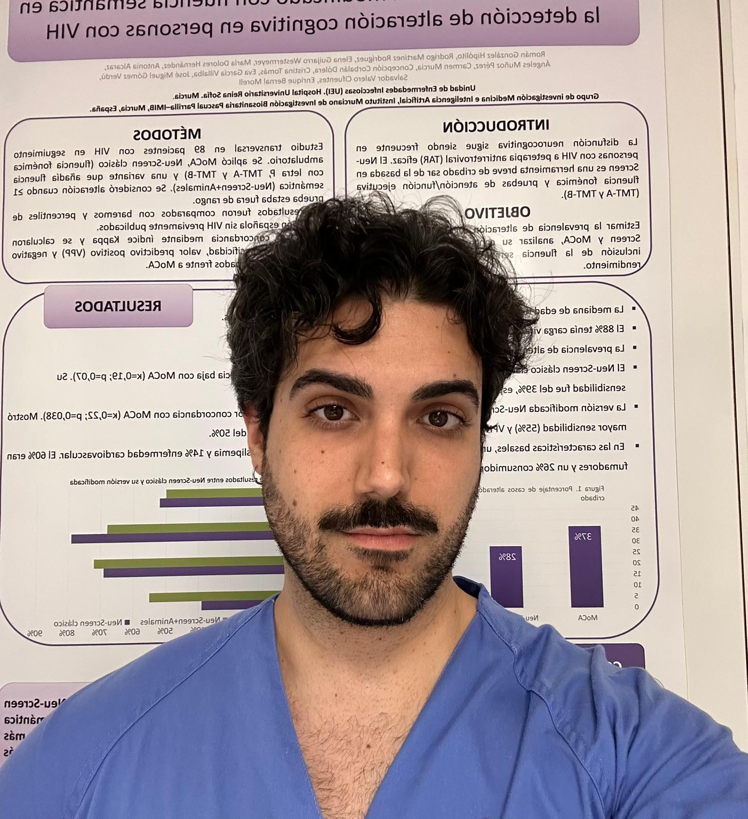 Román González, enfermero de la Unidad de Enfermedades Infecciosas del hospital Reina Sofía (Murcia), invitado del espacio SER Enfermeras.