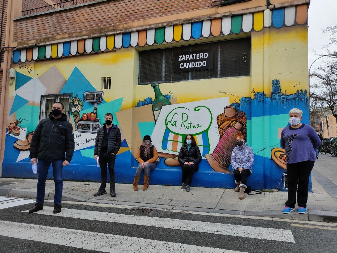Comerciantes de La Rotxa.
