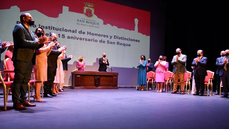 San Roque viste sus mejores galas para reconocer a sus hijos más ilustres