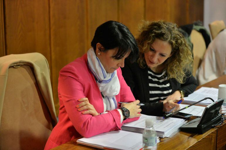 Rosa Luna y Ruth Santín