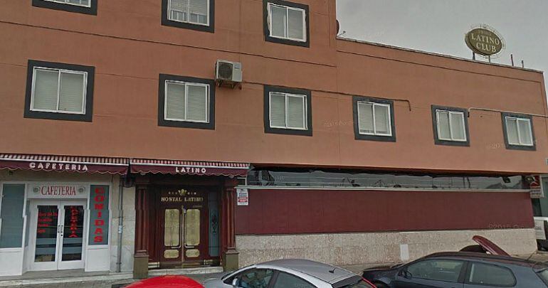 Fachada del club 'Latino' situado en la avenida de Burgos