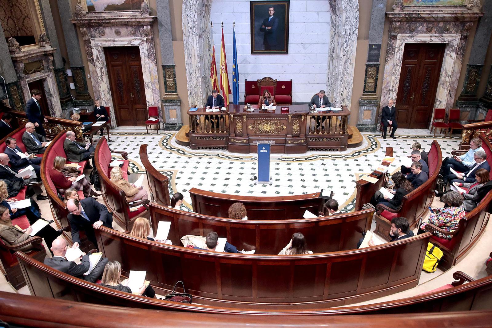 Pleno del ayuntamiento de València