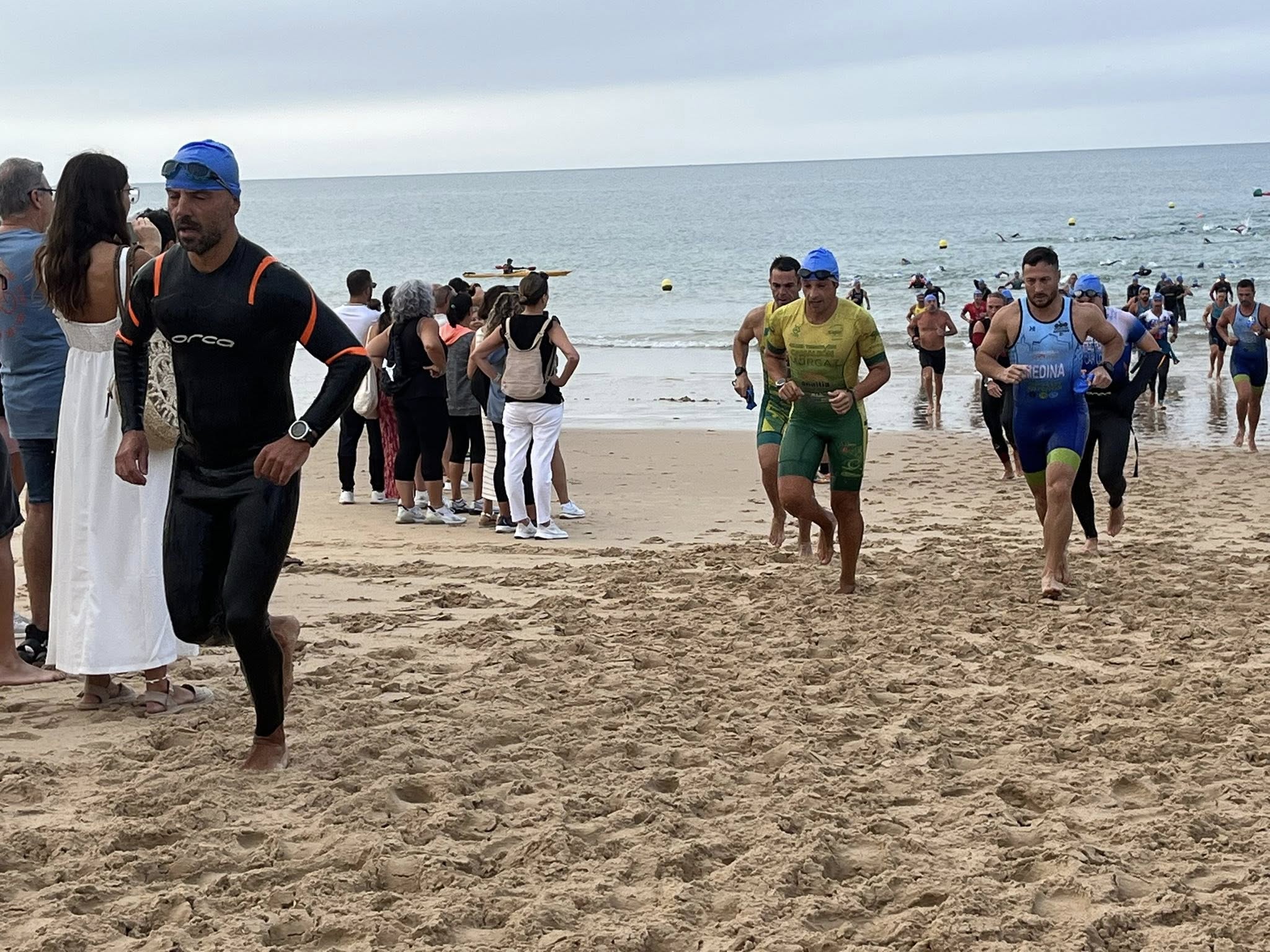 Imagen de la Triatlón celebrada en Rota