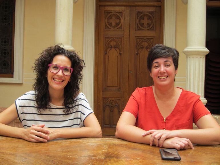 Sonia Segura a la izquerda, directora del Betania