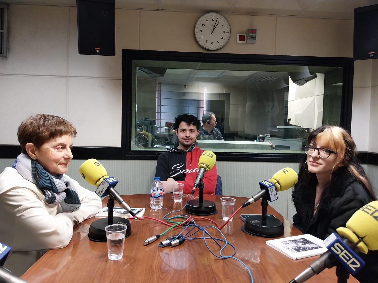 Amanda San Segundo durante la entrevista en "Hoy por Hoy Zamora"