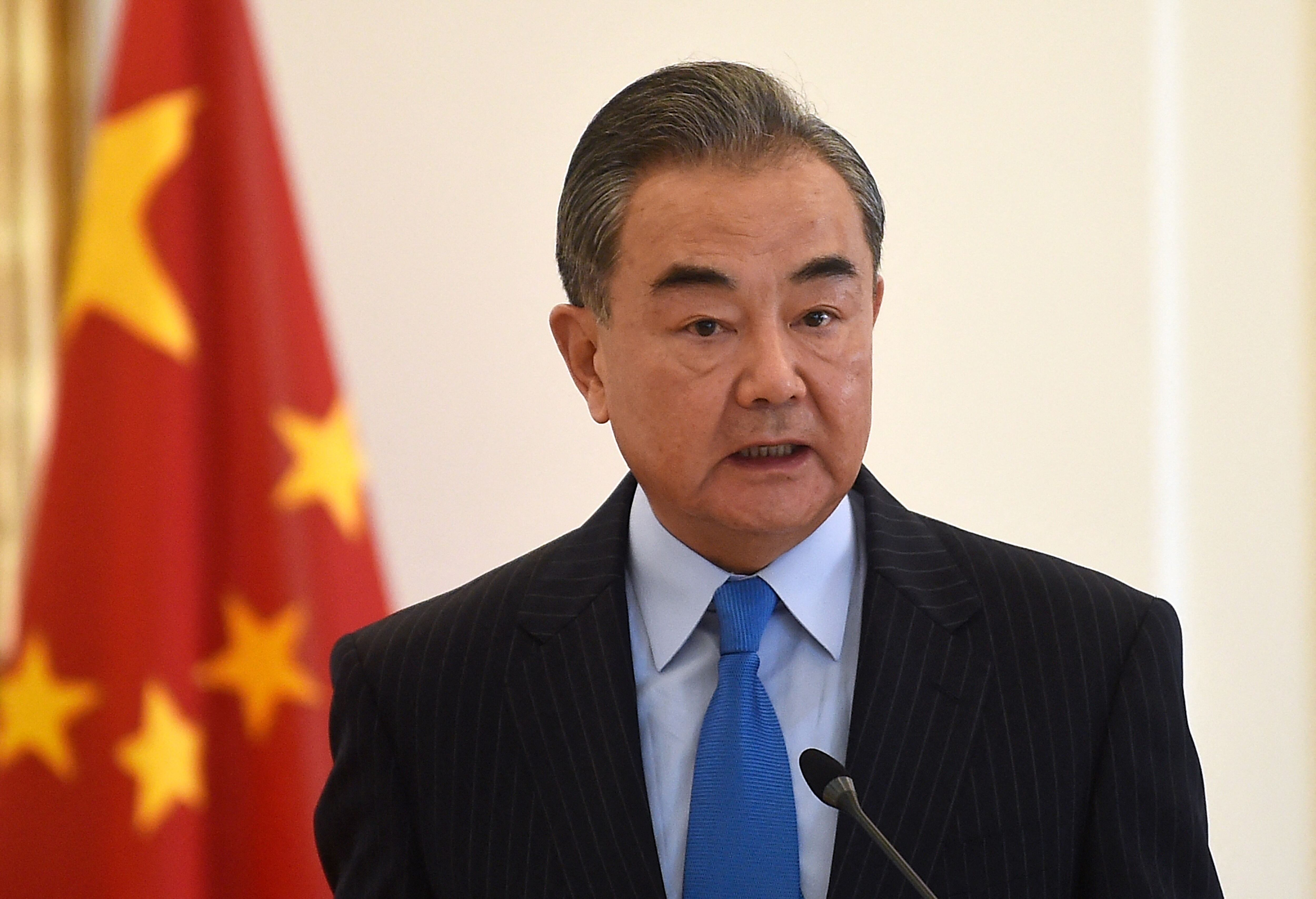 El ministro de Exteriores de China, Wang Yi