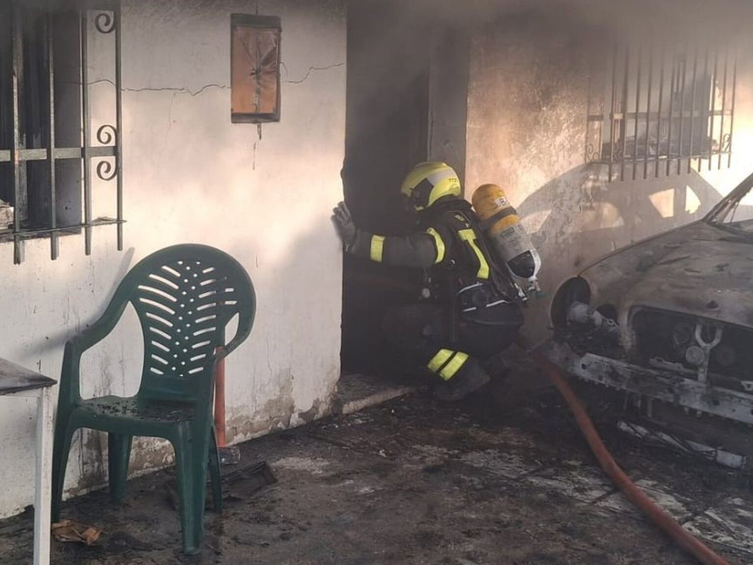 Bombero del Consorcio de Bomberos Provincia de Cádiz