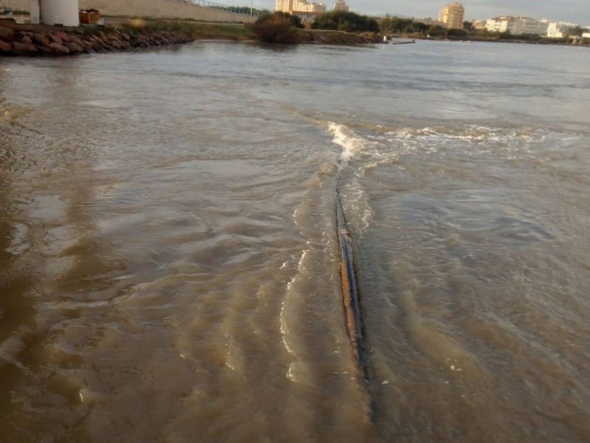 Abierta la navegación por el canal del Estacio en La Manga