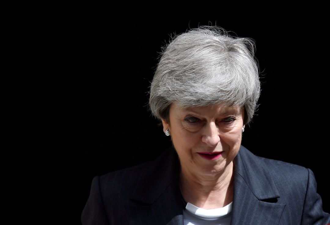 La primera ministra británica, Theresa May