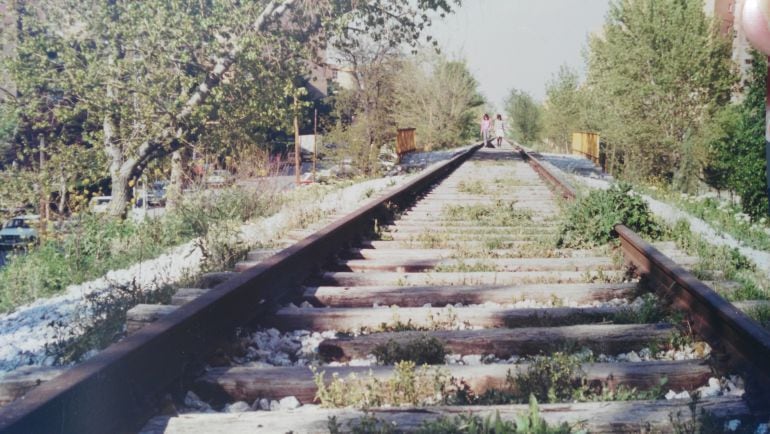 La vía de la gasolina al principio de los años 80