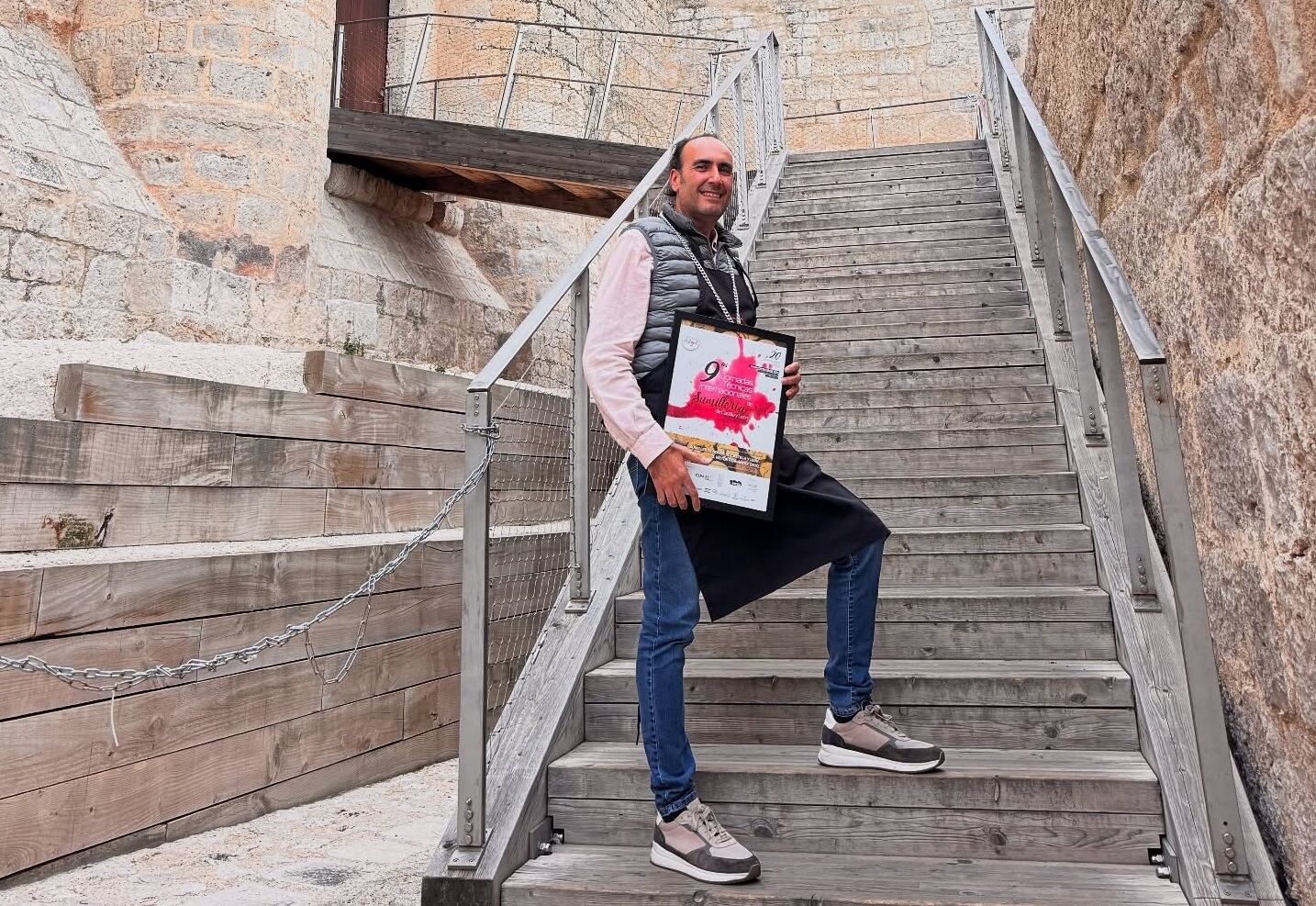 Víctor Fernández, reconocido por la Asociación de Sumilleres de CyL