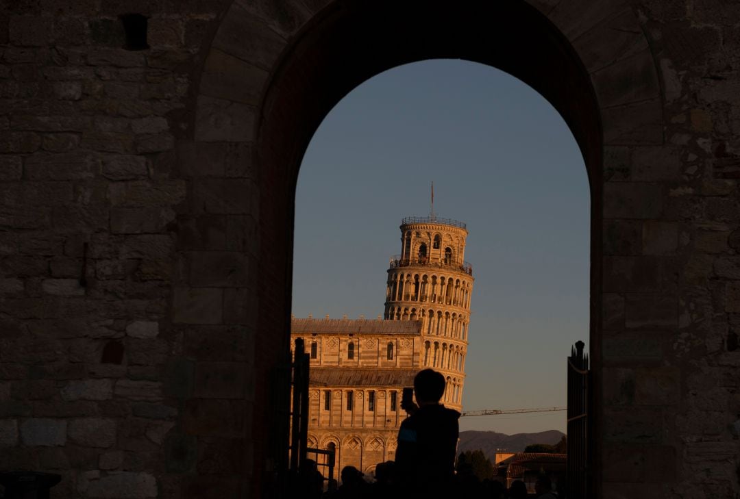 Torre de Pisa, en Italia