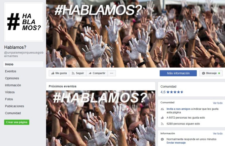 La campaña #Hablamos? impulsada por Guillermo Fernández