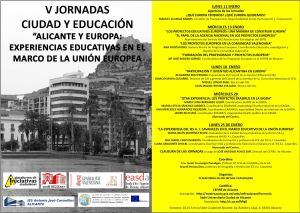 V Jornadas Ciudad y Educación de la PIC