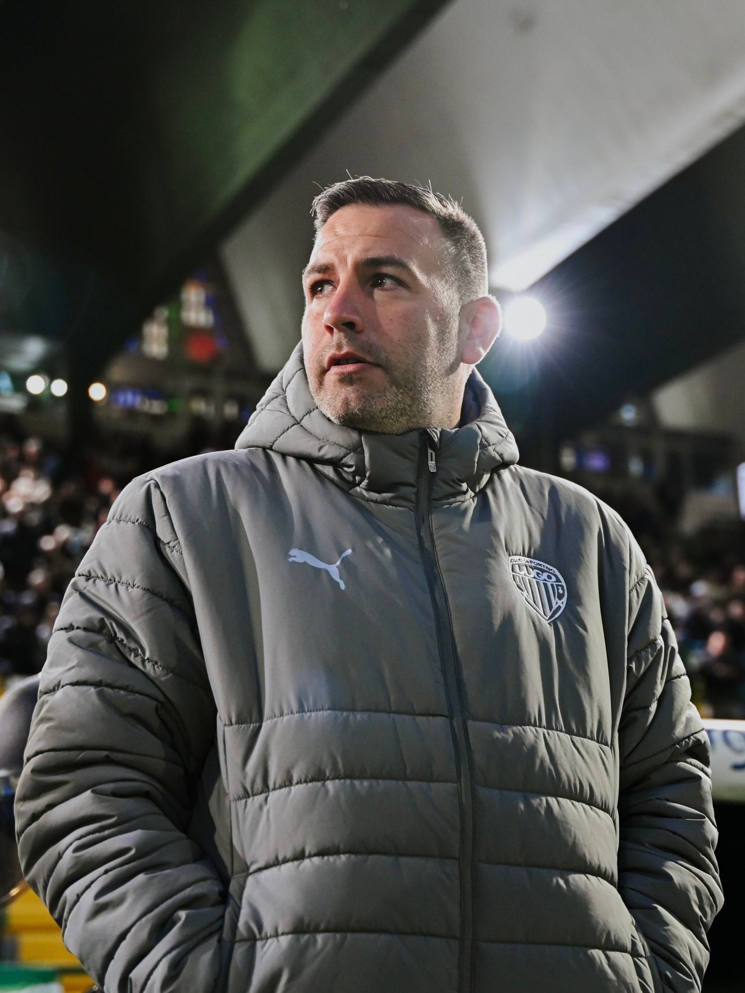 Álex Ortiz, entrenador del Club Deportivo Lugo