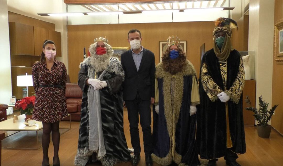 Los Reyes Magos en el Ayuntamiento