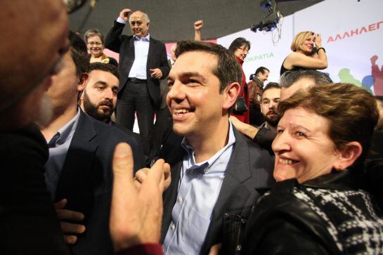 El líder de Syriza, Alexis Tsipras.