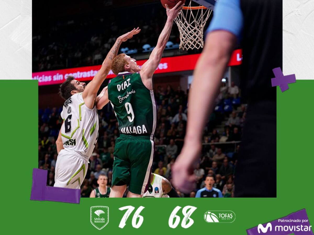 El Unicaja gana por insistencia