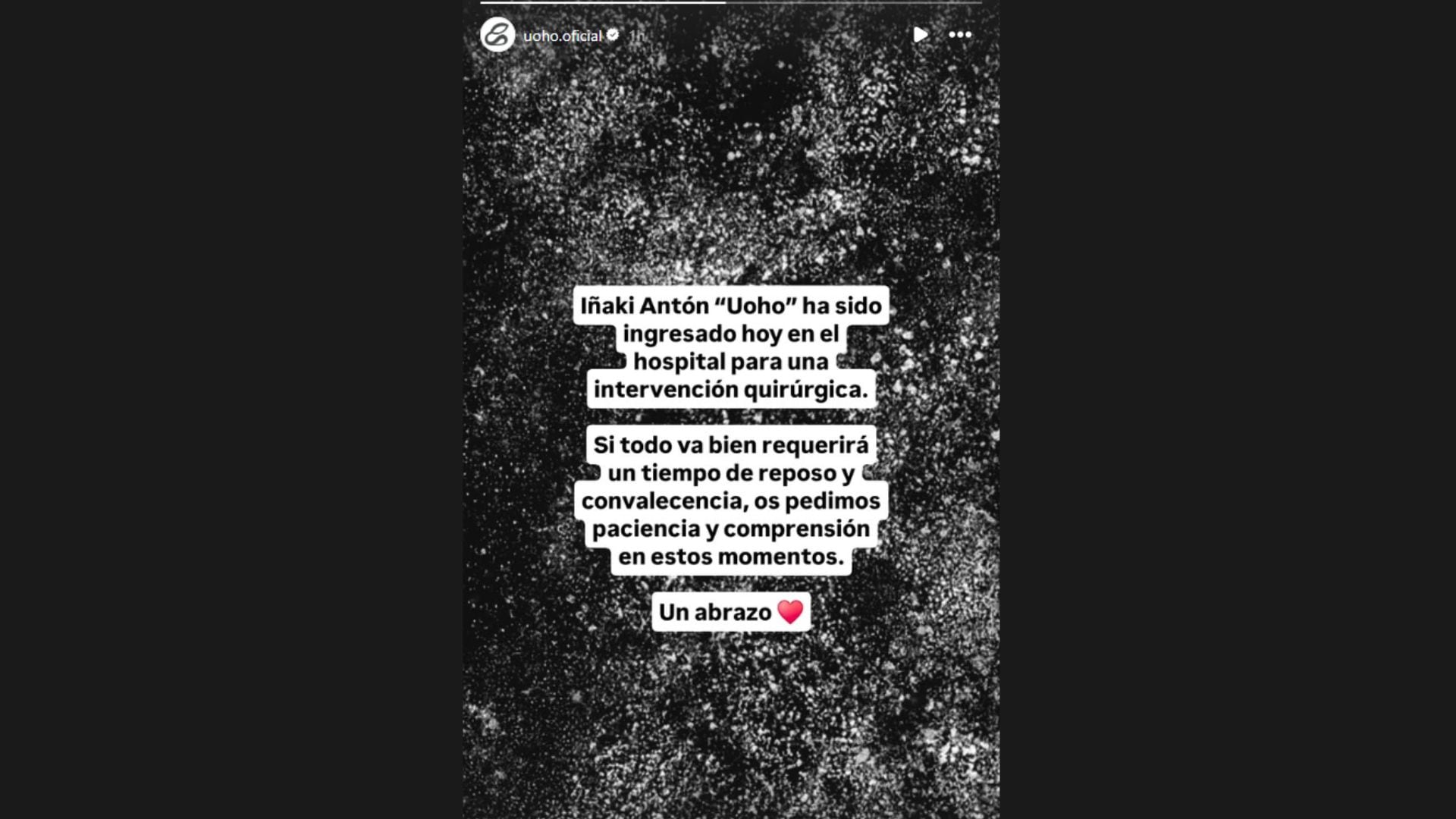 Iñaki Antón, exguitarrista de &#039;Extremoduro&#039;, ha sido intervenido quirúrgicamente.