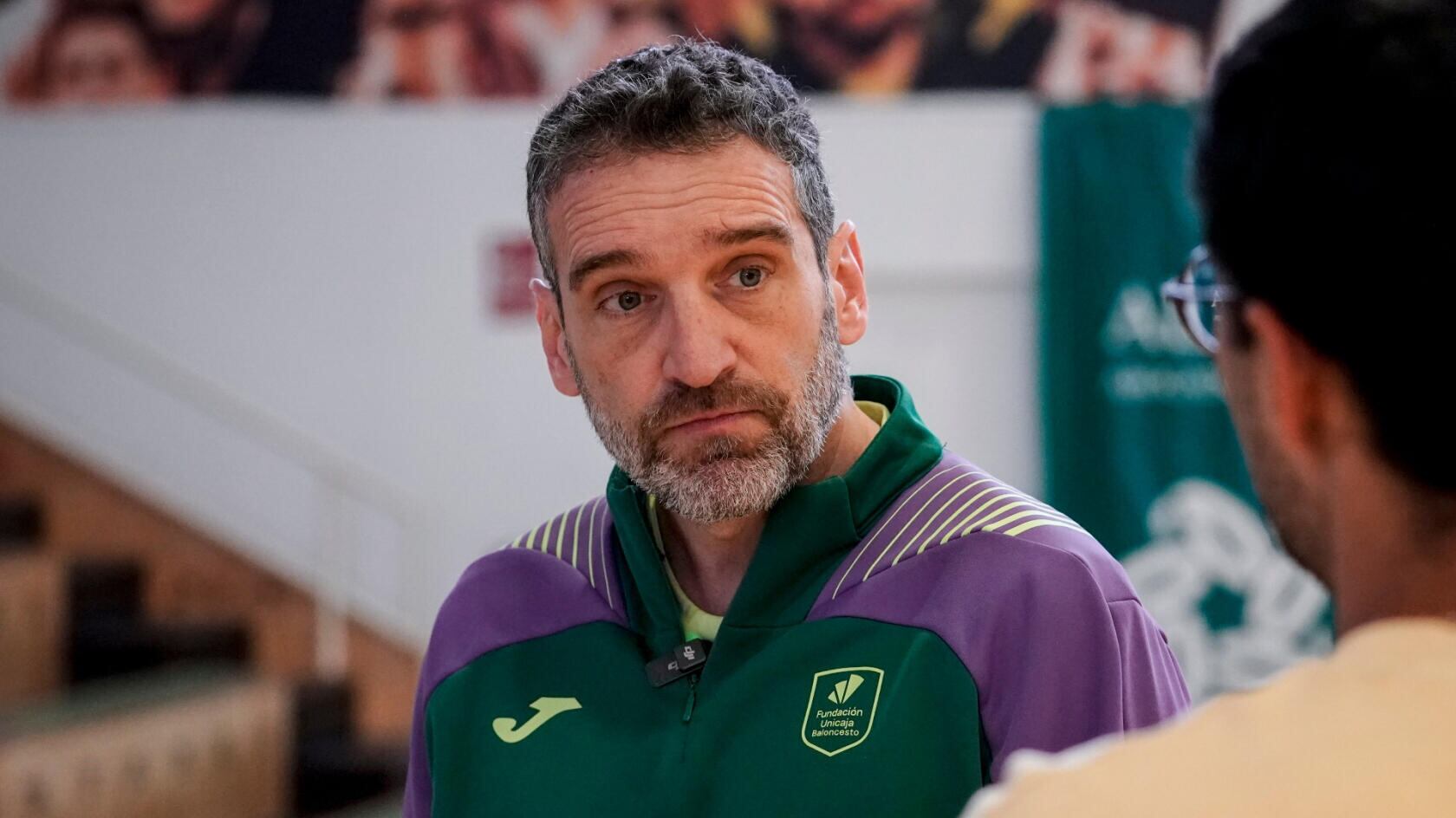 Ibon Navarro, en la pista de Los Guindos