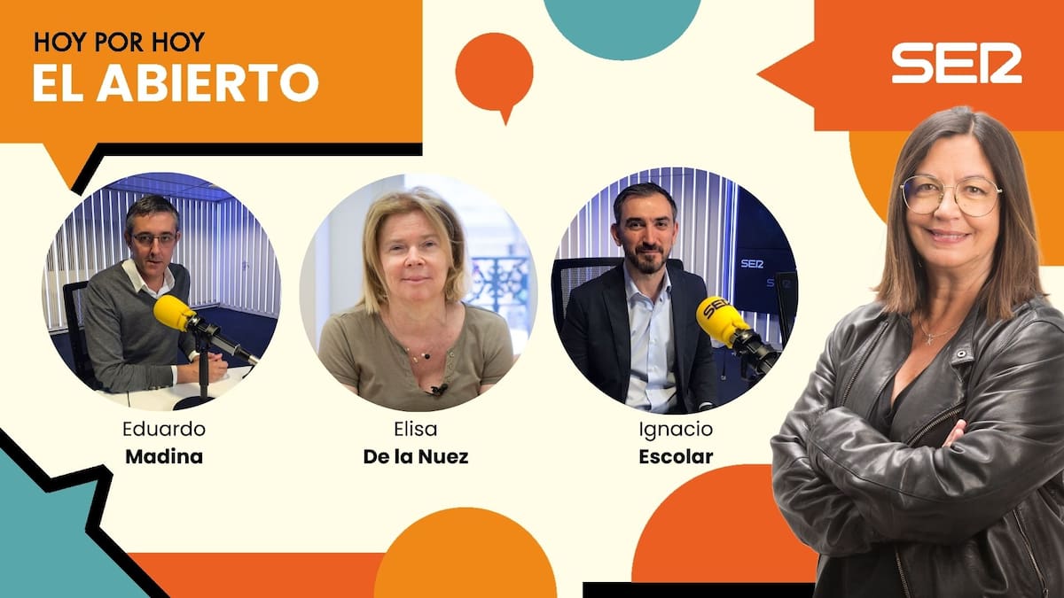 VÍDEO | Sigue en directo 'El Abierto' de 'Hoy por Hoy' de este miércoles con Ignacio Escolar, Elisa de la Nuez y Eduardo Madina