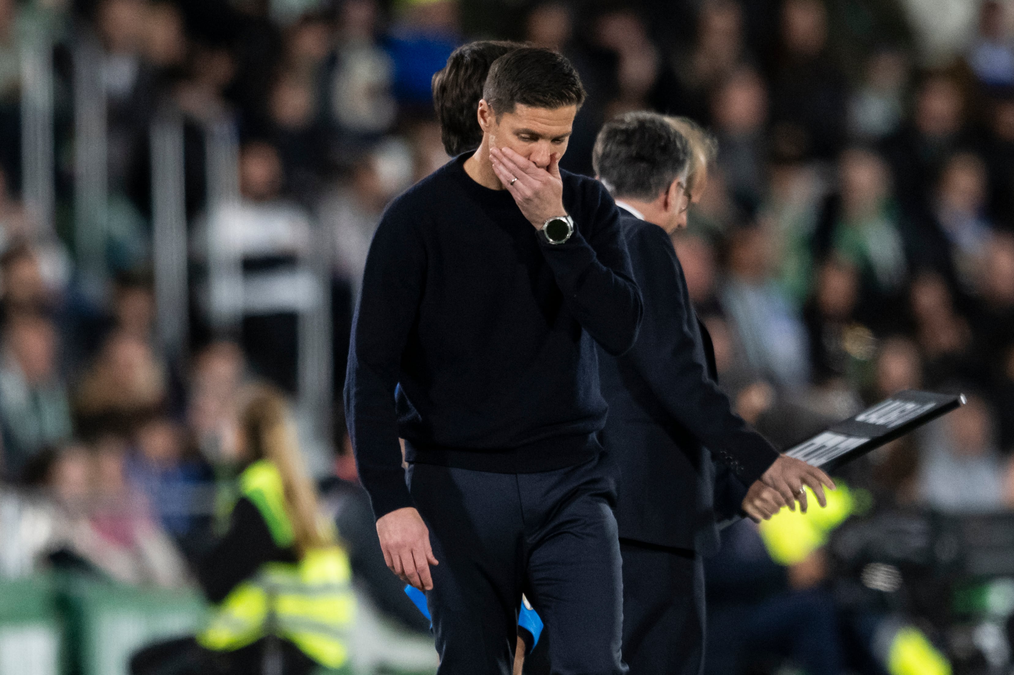 Xabi Alonso tras el partido contra el Elche.