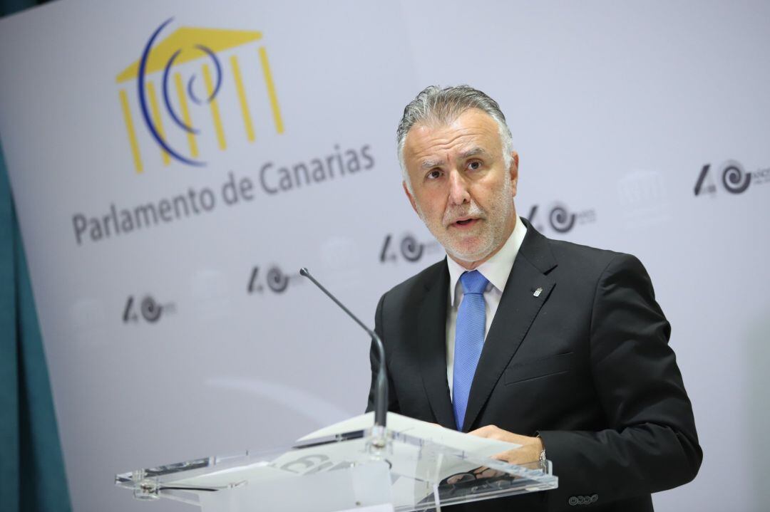 El presidente de Canarias, Ángel Víctor Torres 