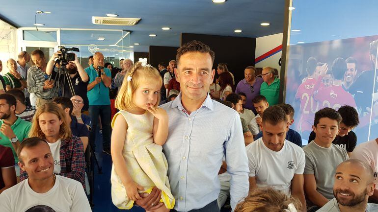 Paco Peña, en el acto de su despedida