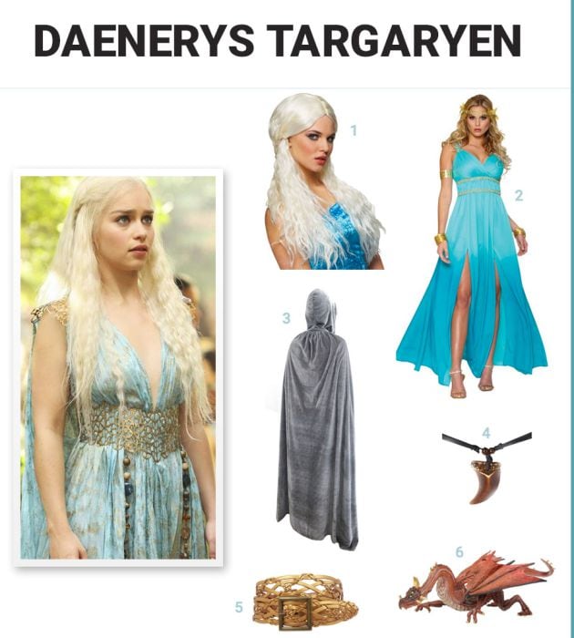 Cómo disfrazarse de Daenerys Targaryen.