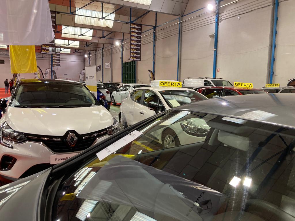 Imagen de archivo de la pasada edición de 2021 del salón del automóvil de Valdepeñas (Ciudad Real)