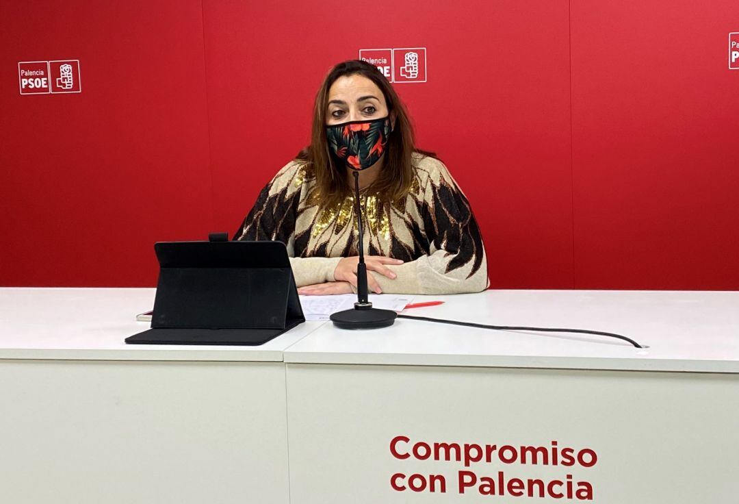Miriam Andrés, secretaria general del PSOE en Palencia