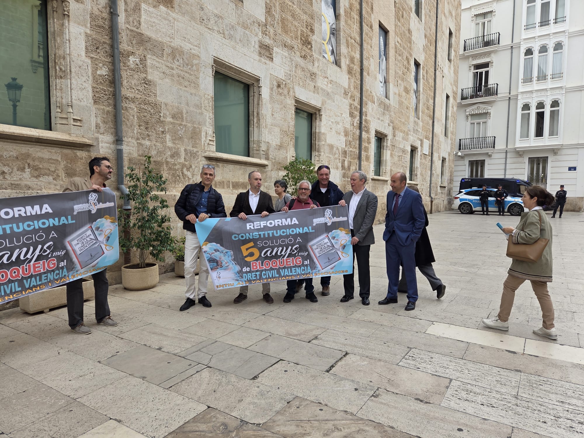 Asistentes al acto en Valencia