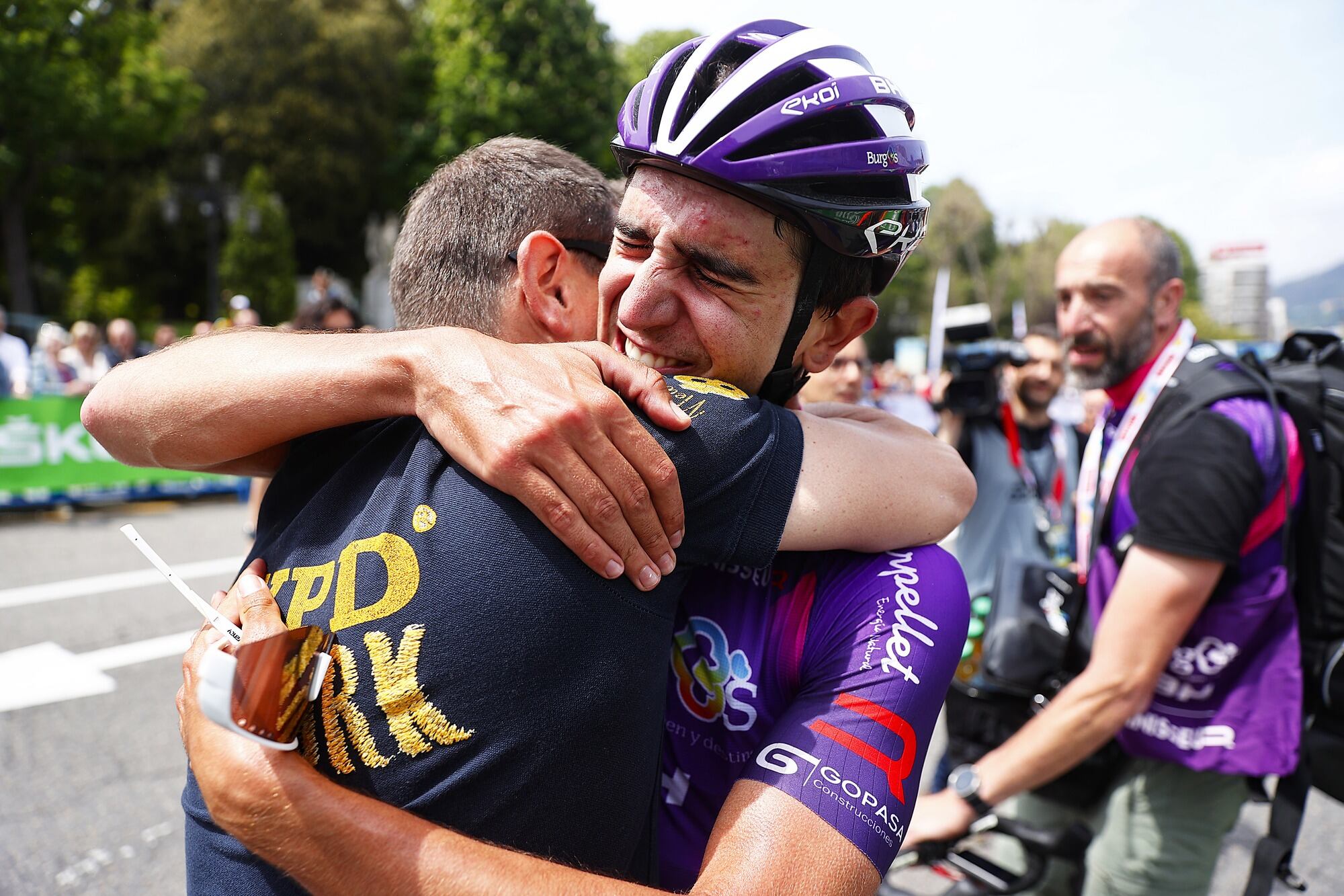 Pelayo Sánchez en la Vuelta a Asturias