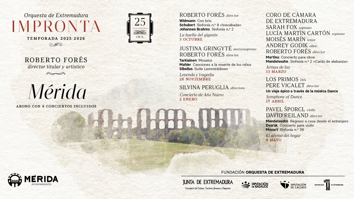 Conciertos OEX en Mérida