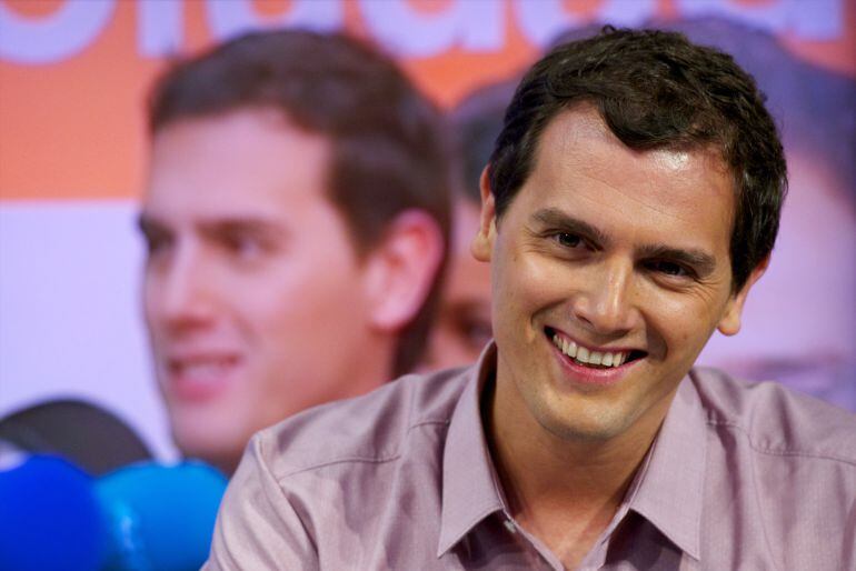 Albert Rivera sonríe durante la entrevista en &#039;El Hormiguero&#039;