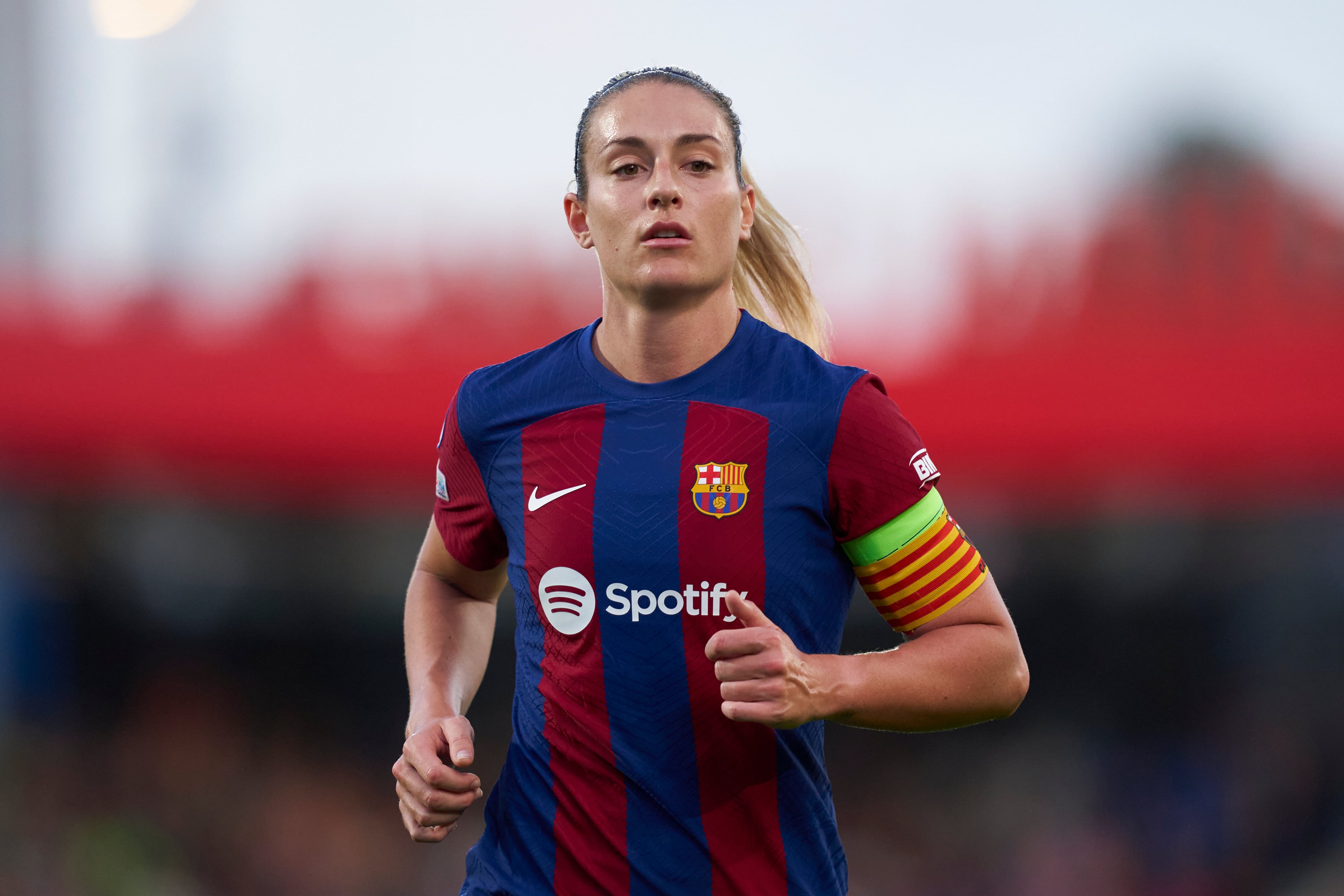 Alexia Putellas, en el partido de Champions entre FC Barcelona y SK Brann