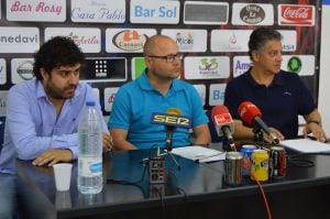 Primera rueda de prensa de José Manuel Jimeno como entrenador del Real Ávila