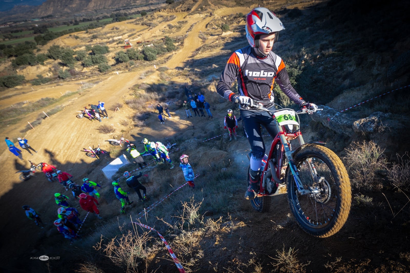 La Peña Motociclista Oscense organiza una nueva edición del Trial de San Vicente